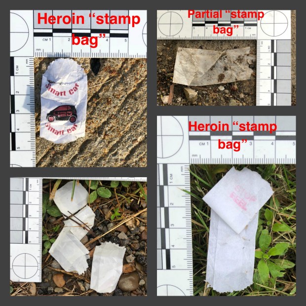 heroin stamp bags