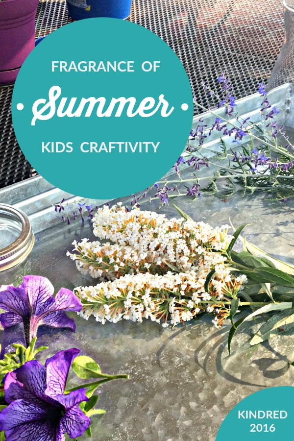 Summer sensory and craft kids activity