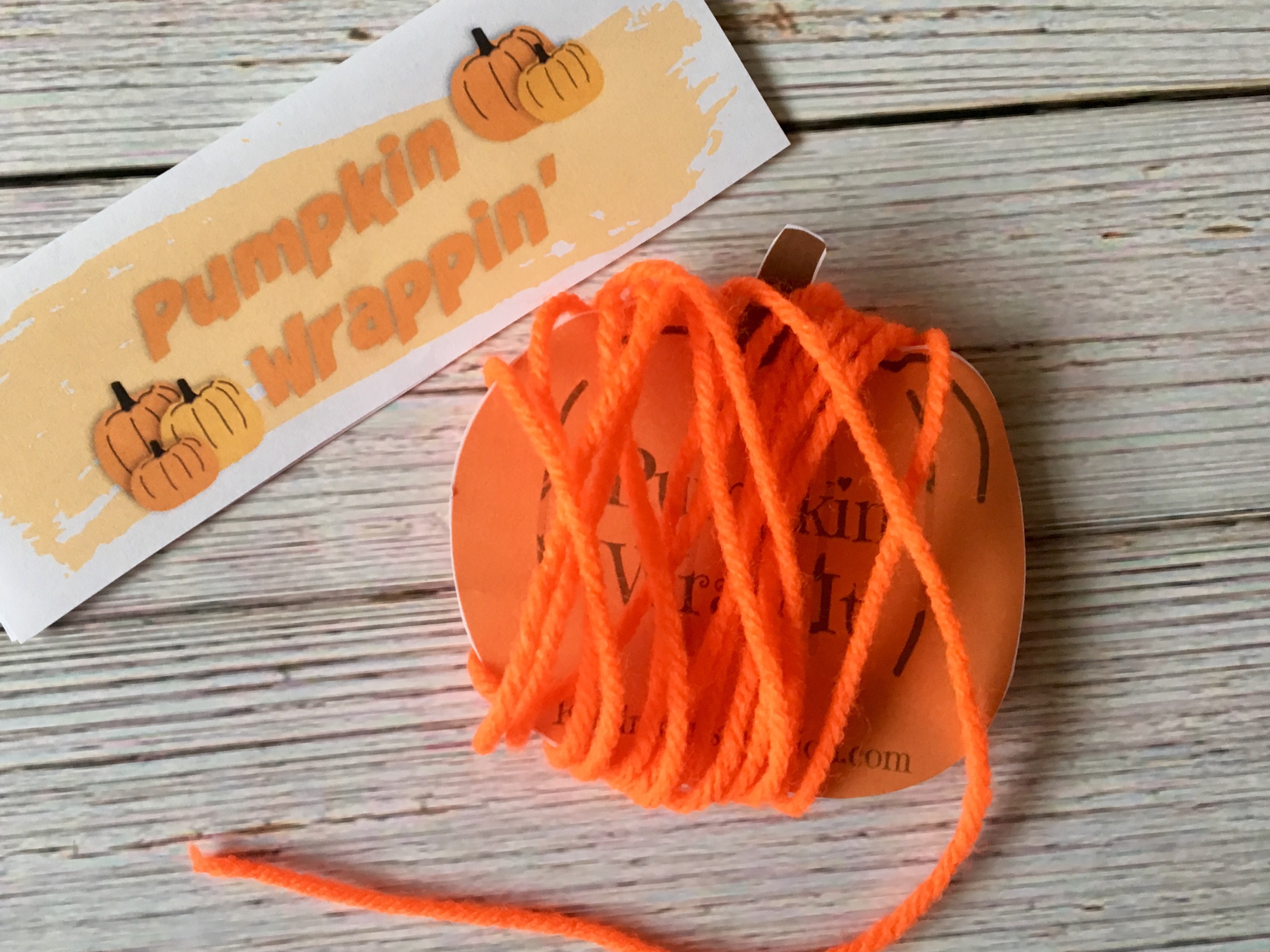 Printable Halloween Treat Bag Topper and Craft Kit